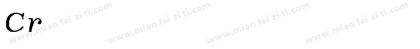 Criterium Semibold Italic字体转换